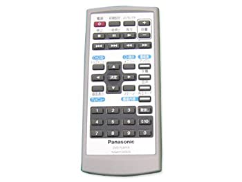 【中古】 Panasonic パナソニック ワンセグチューナーポータブルDVD/SD/CDプレーヤー用リモコン N2QAHC000026