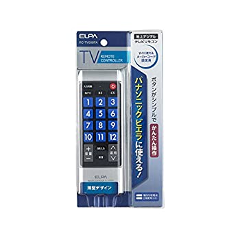 【中古】 エルパ ELPA テレビリモコン パナソニック用 RC-TV008PA Panasonic/ビエラ用/テレビ リモコン パナソニック/