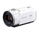 【中古】 パナソニック 4K ビデオカメラ VZX1M 64GB あとから補正 ホワイト HC-VZX1M-W(2)
