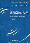 【中古】 強誘電体入門 基礎理論と相転移の現象論