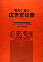 【中古】 有力企業の広告宣伝費 2020年版 NEEDS日経財務データより算定 (2019年4月から2020年3月までの決算で集計)