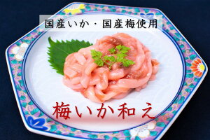 函館 味の匠 梅いか和え 200g【梅 イカ いか 珍味 海鮮 おつまみ 北海道 酒のつまみ 北海道物産展 取り寄せ 高級 ギフト お祝い 内祝 帰省 イエノミ プレゼント グルメ お礼】