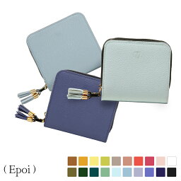 【Epoi】エポイ Shiki シキ ラウンドファスナー二つ折財布