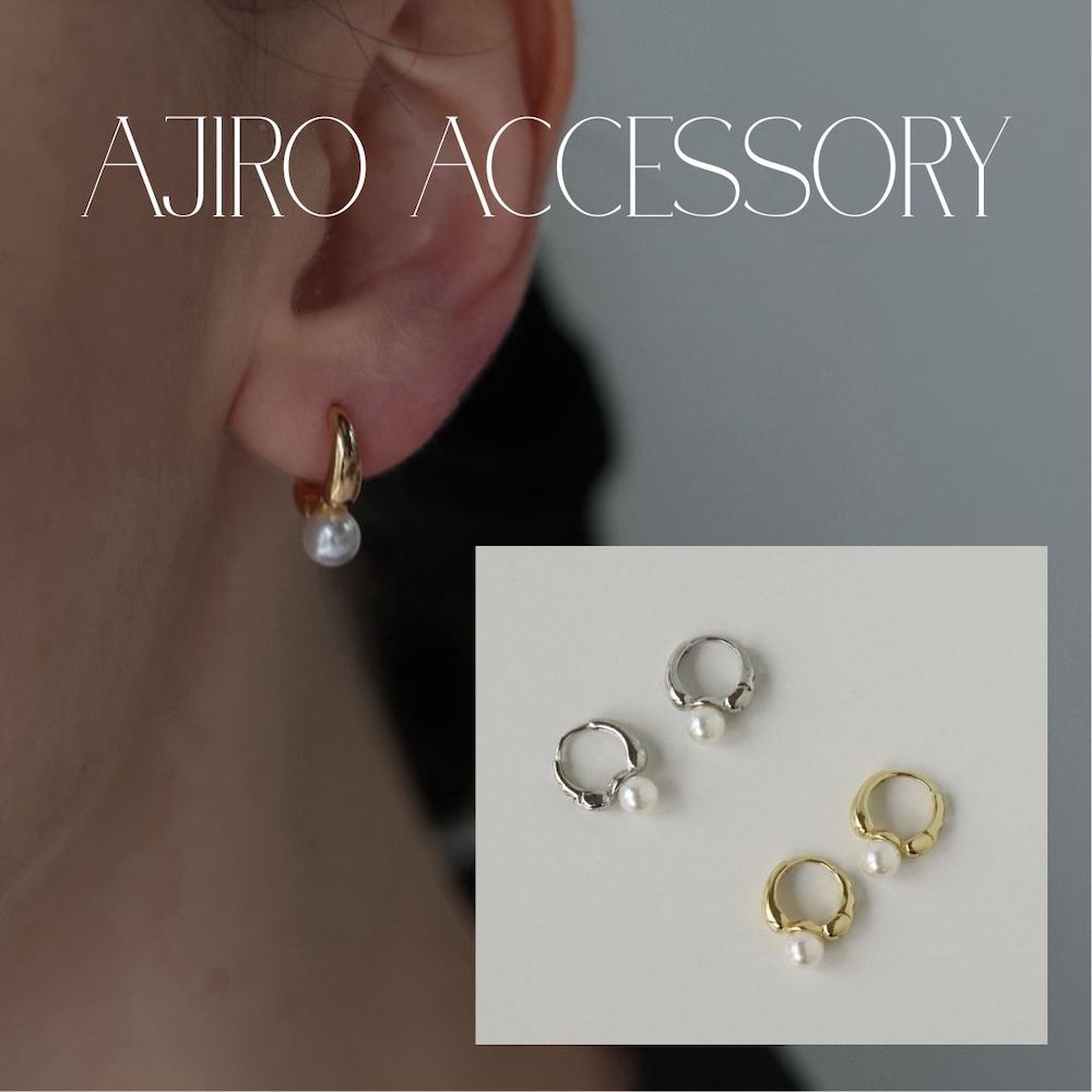 P358 ピアス silver925 フープ パール キャッチレス ゴールド シルバー 普段使い オケージョン 結婚式 ギフト プレゼント おしゃれ オフィス ...
