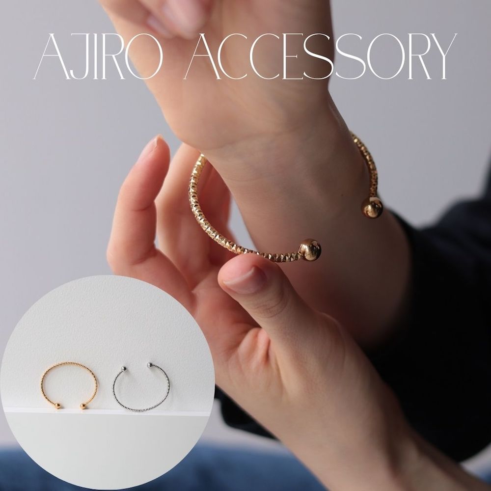 N082 バングル サージカルステンレス 金属アレルギー対応 ゴールド シルバー ボール カット ステンレス316L おしゃれ シンプル レディース 女性 ギフ...