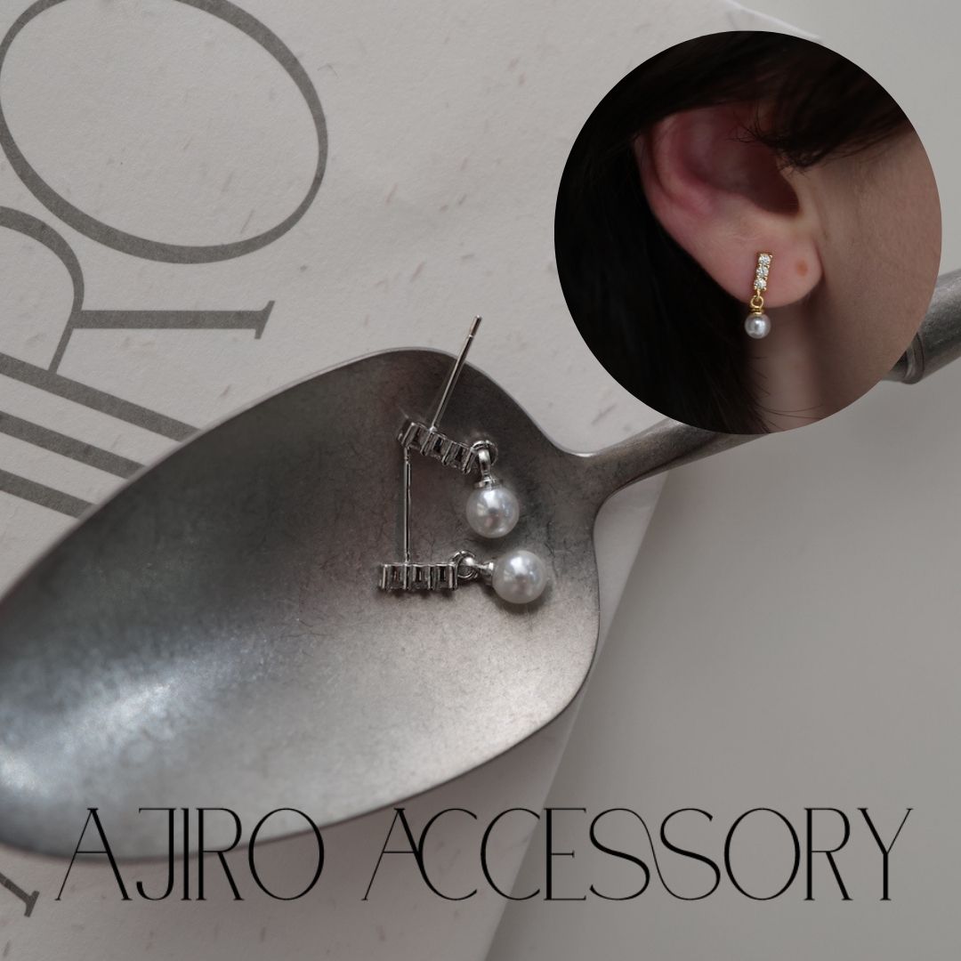 【30%OFFクーポン配布中！ 】P179 ピアス イヤリング silver925 パール 揺れる キラキラ 華奢 上品 高見え ミニピアス ギフト プレゼント おしゃれ オフィス 上品 シンプル 女性 レディース 入学式 卒業式 二次会 フォーマル 結婚式 ジュエリー 5azのサムネイル