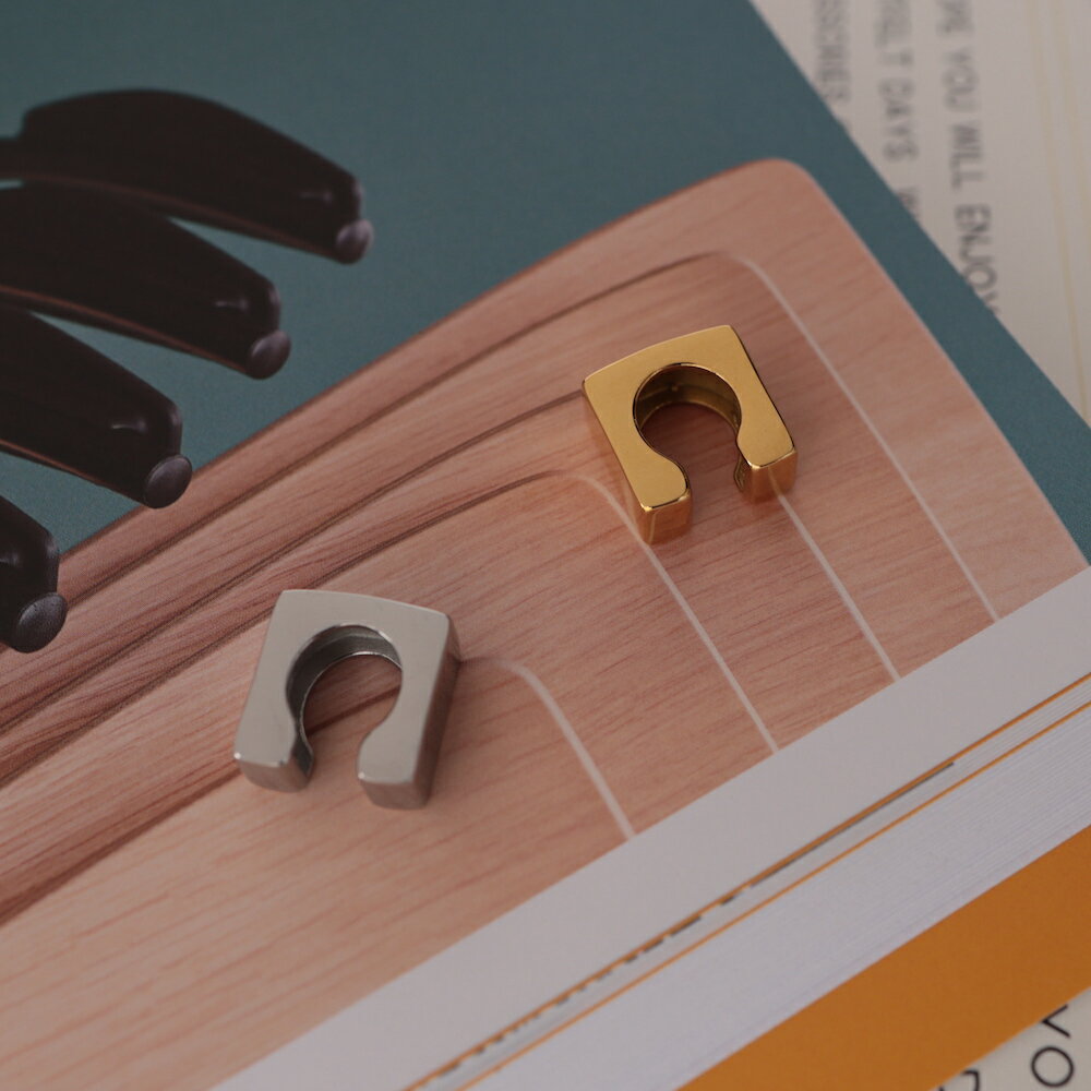 C055 イヤーカフ サージカルステンレス 金属アレルギー対応 スクエア ブロック C字 シンプル イヤカフ イヤーカフス ギフト プレゼント 女性 レディース...