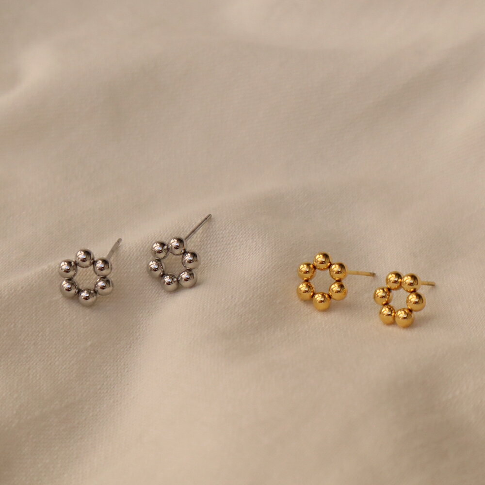 P309 サージカルステンレス ゴールド シルバー ボール サークル ミニピアス ステンレス ピアス イヤリング アレルギー対応 ギフト プレゼント シンプル ...
