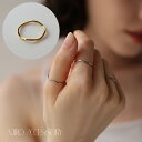 R035 指輪 ステンレス 金属アレルギー対応 リング スリムリング ゴールド 華奢 スリム ステンレス シンプル 女性 レディース 金アレ ジュエリー ajiro 5yz