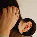 C139 イヤーカフ イヤカフ イヤーカフス 高純度シルバー イヤカフリング リング silver925 シルバー ゴールド チェーン シンプル フリーサイ...