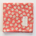 admi(アドゥミ) バンダナ Hanauta 08 (レッド) 60×60cm 大判 ハンカチ コットン インド綿 木版プリント レディース おしゃれ かわい...