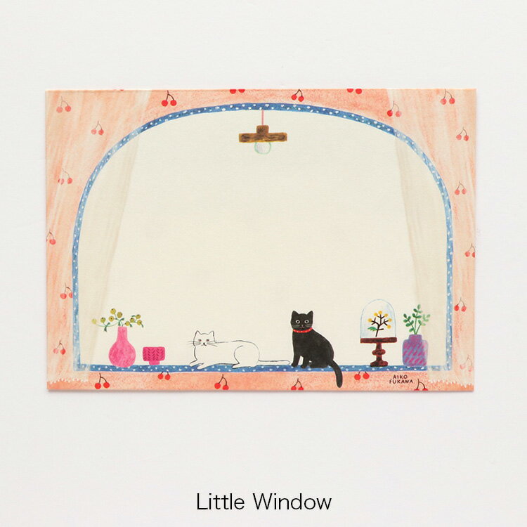 aiko  fukawa   さん　レターセット　cat   onepiece AikoFukawa布川愛子 レターセット cat and onepiece 便せん封筒