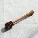 木製 ハニーディップ 木製 チーク 天然木 はちみつ 蜂蜜 サーバー スプーン カトラリー ナチュラル おしゃれ かわいい プレゼント ギフト プチギフト