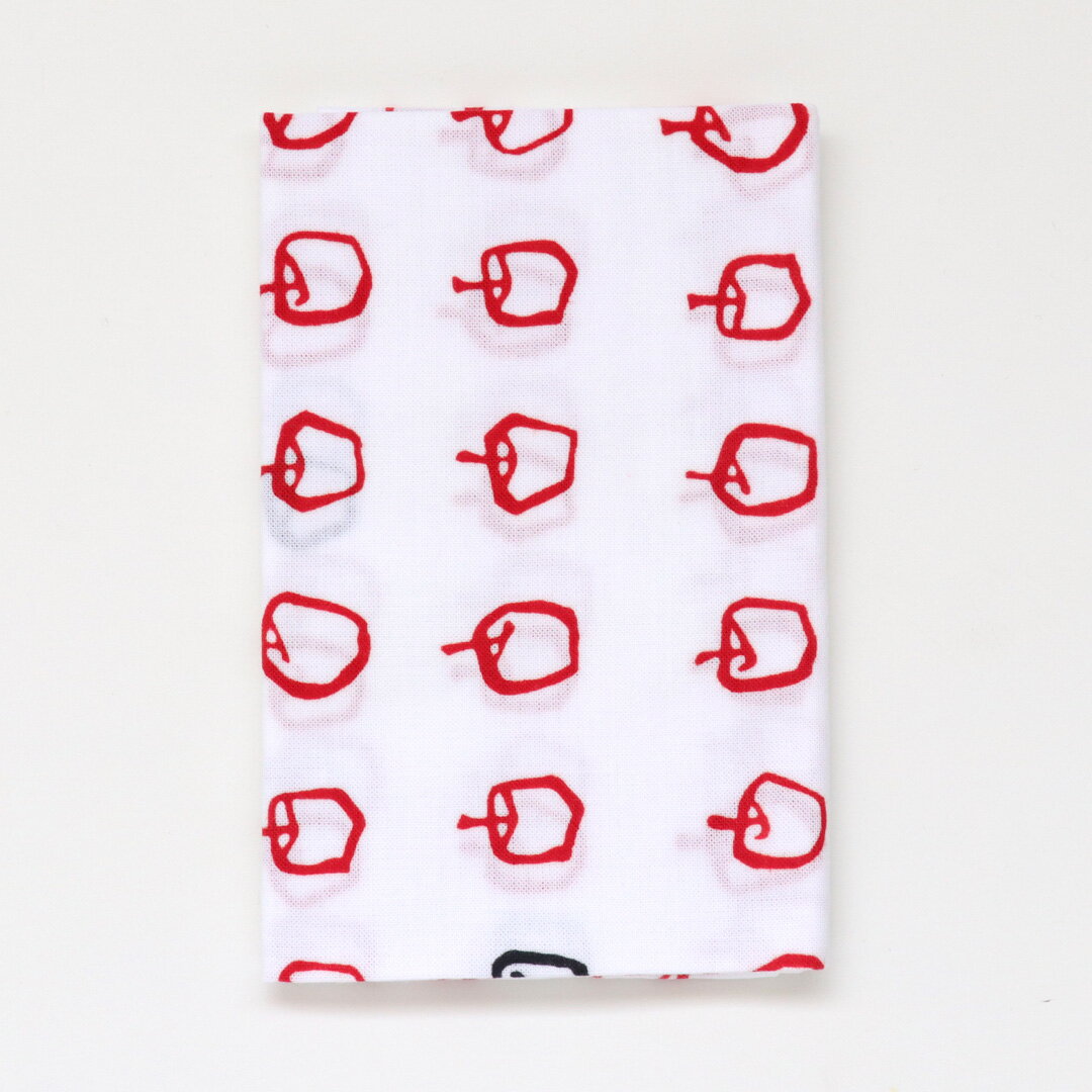 マラソン中エントリーでP5倍てぬぐい [ りんご ] かまわぬ 33×90cm 手ぬぐい 手拭い ハンカチ タオル 綿 おしゃれ かわいい ギフト プレゼント