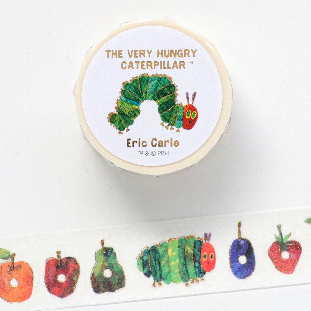 ajisai APARTMENT㤨󲡤ޥ󥰥ơ å [ THE VERY HUNGRY CATERPILLAR ] 20mm 5m cozyca products/ɽ  ޥ󥰥ơ ޥ masking tape  ơʥ꡼  襤 ե ץ쥼ȡפβǤʤ605ߤˤʤޤ