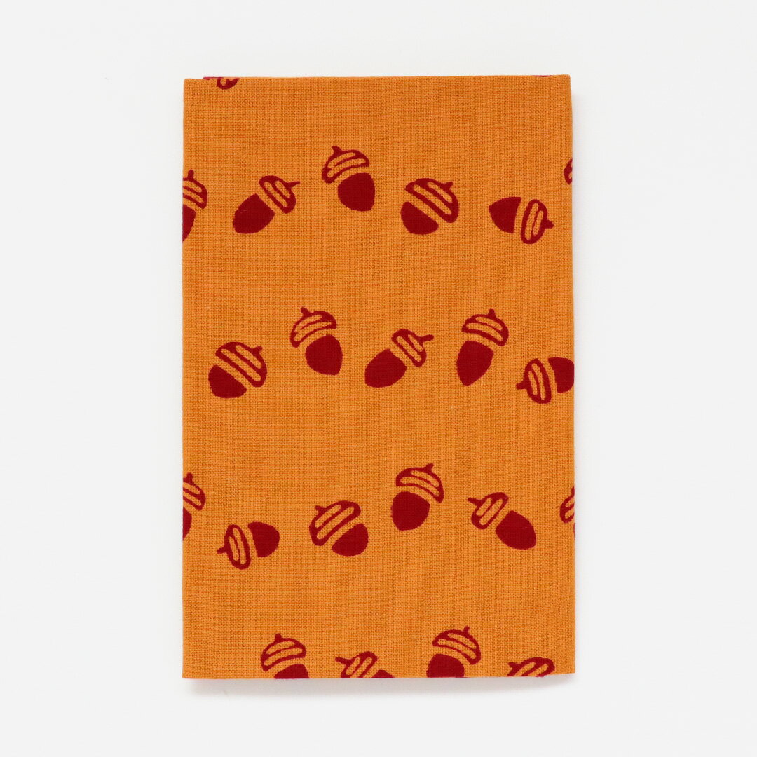 てぬぐい ［ころころ団栗 赤茶］ かまわぬ 33×90cm 手ぬぐい 手拭い ハンカチ タオル 綿 おしゃれ かわいい おしゃれ かわいい ギフト プレゼントのサムネイル