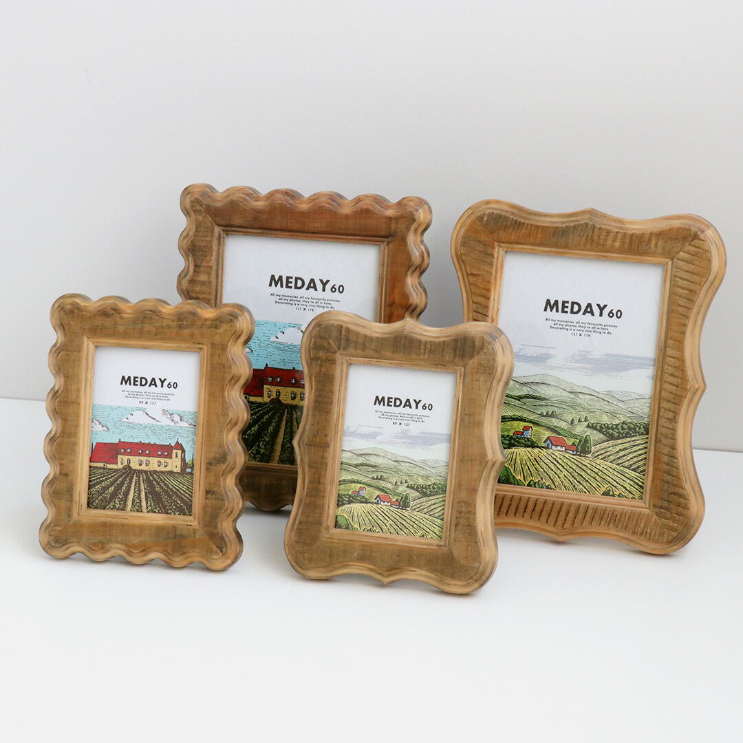 MEDAY-60 フォトフレーム [ photo L / 2L ] 写真立て 額縁 額 天然木 インテリア 雑貨 壁掛け 置き型 兼用 はがき おしゃれ かわいい おしゃれ かわいい ギフト プレゼント