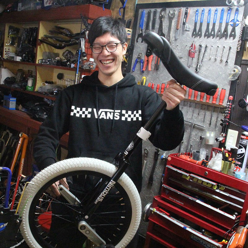 一輪車（ジュニア） [ 一輪車オプション ]プロが使用する自転車ホイールのクオリティで組み立てを行います【 一輪車　エキスパート組み 】