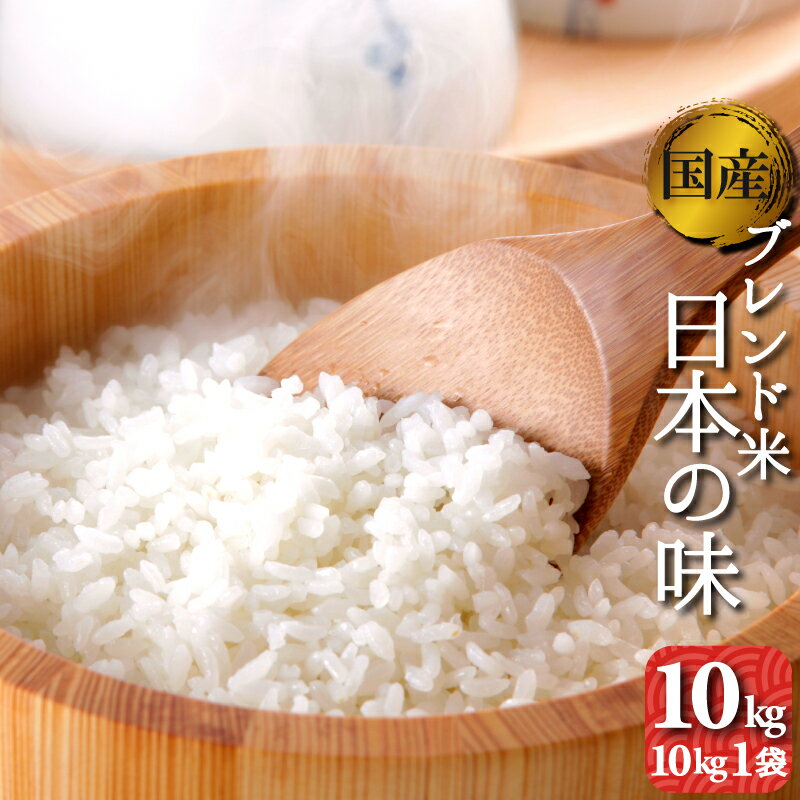 お米 10kg 送料無料 オリジナルブレンド米 日本の味 10kg1袋 複数原料米