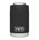 イエティ YETI COOLERS RAMBLER COLSTER ブラック Black イエティー ステンレススチール 缶クーラー 350ml缶用 保冷缶ホルダー ステンレススチール ジャストフィット 真空断熱 ステンレス キャンプ/スポーツ観戦/釣り/バーベキュー/ボトル