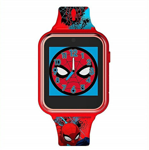 【Marvel】 スパイダーマン タッチスクリーン スマートウォッチ Touch-Screen Smartwatch マーベル/おもちゃ/時計/カメラ/自撮り/セルフィー/男の子用/プレゼント/