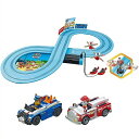 【Carrera First】 パウパトロール スロットカー レーシングトラックセット Paw Patrol - Slot Car Racing Track Set チェイス マーシャル 車両付き おもちゃ/プレゼント