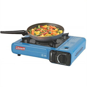 【Coleman コールマン】 カセットコンロ キャリーケース付き Coleman Portable Butane Stove /卓上/防風板/屋外/野外/キャンプ/アウトドア/バーベキュー/ブタンストーブ