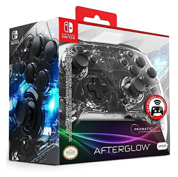【Nintendo SWITCH】 ニンテンドー スイッチ 光る!ワイヤレス コントローラー (無線) アフターグロー デラックス PDP スウィッチ/任天堂