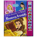 【Disney Princess 】 ディズニープリンセス サウンドブック I'm Ready to Read Princess Friends Sound Book 英語音声/読み上げ/ 英語絵本/リーディング