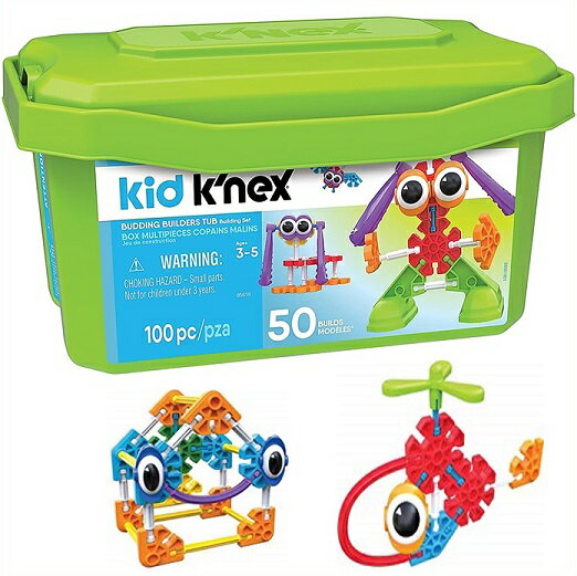 KIDK'NEX/åͥåۤϤƥå100ԡBuddingBuildersBuildingSet-100Pieces85618/ӥʡ/ȤΩ/֥å/ѡĥå//ΰ/ե/ꥹޥ/ץ쥼//ˤ/