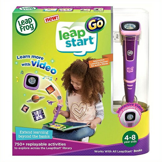【LeapFrog】 リープフロッグ リープスタート ゴー システム ピンク パープル LeapStart Go System Pink /英語学習/フォニックス導入/ラーニングトイ/アルファベット/子供/幼児/こども/キッズのサムネイル