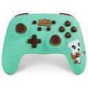 【Nintendo SWITCH】 ニンテンドー スイッチ ワイヤレスコントローラー あつまれ どうぶつの森 とたけけ PowerA Enhanced Wireless Controller for Nintendo Switch - Animal Crossing：K.K.Slider PowerA社のスイッチ用ワイヤレスコントローラーです。 標準のボタンレイアウトを備えた人間工学に基づいたデザインは、 モーションコントロールと高度なゲームボタンを特長としています。 ●Bluetooth 5.1を使用したワイヤレス ●電源、ボタンマッピング、プレーヤー番号、 　およびローバッテリー警告用のLED ●高度なモーションセンサー ●乾電池式（最大30時間持続可能） ●オンザフライボタンマッピング用の高度なゲームボタン ●任天堂公式ライセンス商品 単三電池2個付き ※日本語の取扱説明書は付属しておりません。 他の商品との同梱可能ですので、是非ご利用下さい！