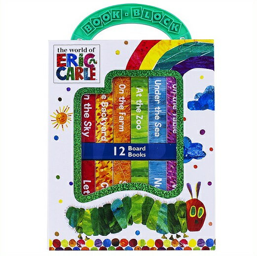 【World of Eric Carle】 エリック カール 英語絵本 12冊セット マイファーストライブラリー はらぺこあおむし/英語絵本/ミニサイズのサムネイル