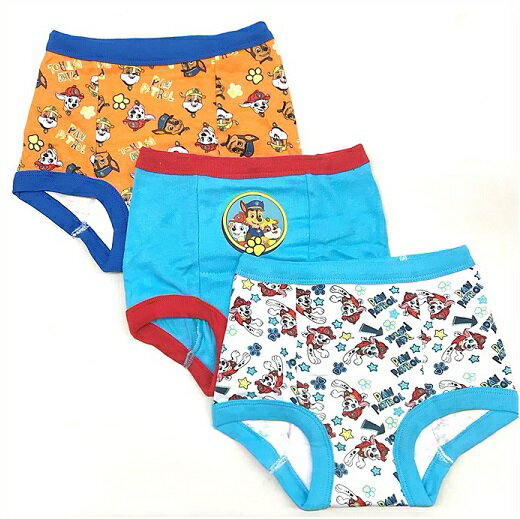 【Paw Patrol/パウパトロール】 トイレトレーニングパンツ 3枚セット 子供 ブリーフ サイズ 3T/（日本サイズ90-100相当）下着 男の子 トレパン トイレトレーニングのサムネイル