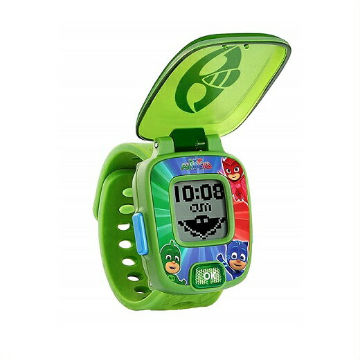 【VTech】 パジャマスク ラーニングウォッチ ゲッコー PJ Masks Super Gekko Learning Watch PJマスク/時計/アラーム/タイマー/ストップウォッチ/4種のゲーム