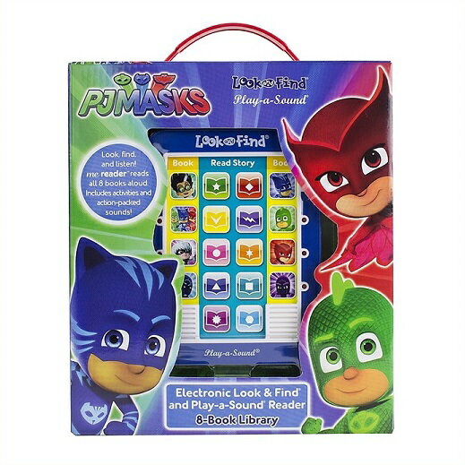 【PJ Masks】 しゅつどう!パジャマスク ミーリーダー Me Reader Electronic Reader and 8-Book Library 絵本8冊セット 英語の自動再生付き PJマスク/英語絵本