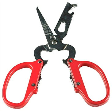 【Coleman コールマン】万能！キャンプ 12徳 ハサミ 12-In-1 Camp Scissors はさみ/アウトドア/バーベキュー/キッチンばさみ/ドライバー/ナイフ/缶切り