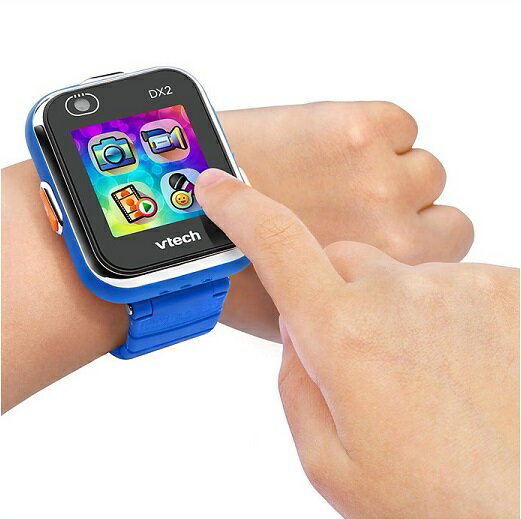 【vtech kidizoom Smart Watch DX2】 ブイテック キディーズーム スマートウォッチ デラックス2 （ブルー ）子供用・4歳から9歳・腕時計・時計・多機能・教育玩具/写真/動画/ビデオ/撮影/キッズ デジカメ/クリスマス/プレイウォッチ