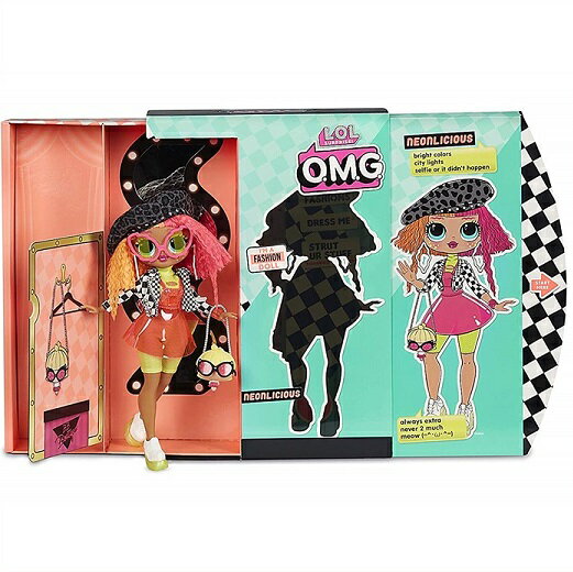 yL.O.L. Surprise z LOL TvCY O.M.G. lIVX Neonlicious Fashion Doll with 20 Surprises /OMG//l`/̎qp/v[g/lolTvCY