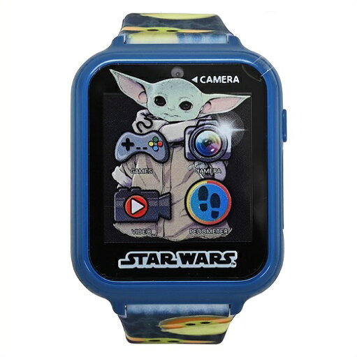 【Star Wars Mandalorian】 スターウォーズ マンダロリアン タッチスクリーン スマートウォッチ マルチカラー Touch-Screen Smartwatch ベビーヨーダ/おもちゃ/時計/カメラ/自撮り/セルフィー/男の子用/プレゼント/ 【Star Wars Mandalorian】 スターウォーズ マンダロリアン タッチスクリーン スマートウォッチ マルチカラー Touch-Screen Smartwatch ベビーヨーダ/おもちゃ/時計/カメラ/自撮り/セルフィー/男の子用/プレゼント/