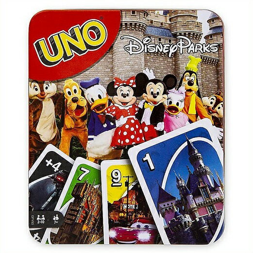 ディズニーパーク ウノ カードゲーム Disney Parks UNO Card Game US ディズニーランド/ファミリーゲーム/カードゲーム/パーティー/誕生日会/イベントのサムネイル