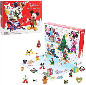 ディズニージュニア アドベントカレンダー Disney Junior Advent Calendar ミッキー/トッツ/フィギュア/キャラクター/おもちゃ/クリスマス/誕生日/カウントダウン/