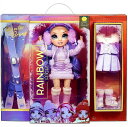 Rainbow High Winter Violet Willow – Purple Winter Break Fashion Doll and Playset with 2 Complete Doll Outfits, Pair of Skis and Winter Doll Accessor 6人のオリジナル・ファッション・ドールが冬に変身して、 友達と一緒にファッショナブルにゲレンデに繰り出すことができます。 このプレイセットでは、ヴァイオレットが自分のユニークなスタイルを2つの衣装と 冬のファッションに欠かせないスノーギアで表現し、 想像力と創造力に富んだストーリーテリングを楽しむことができます。 ●2つのミックス＆マッチ・アウトフィット ヴァイオレットは、彼女の特徴であるパープルカラーの2つの完全な冬服と スノーギアの人形のアクセサリーを持っています。 それぞれの衣装を着せて、トレンドのファッションをミックス＆マッチさせれば、 ゲレンデでもオフでも彼女を暖かく保つことができます。 ●WINTER GEAR ヴァイオレットには、スタイリッシュなイヤーマフ、ウィンターブーツ、 ビンディングの付いたスキーなど、冬に欠かせないアイテムがすべて揃っています。 このプレイセットは、子供たちに無限の喜びと想像力豊かな ストーリーテリングのエンターテイメントを提供します。 ●ICE SKATES（アイススケート） ゲレンデで遊んだ後は、ファッションドールは氷の上で友達と一緒に遊ぶことができます。 ●プレイとディスプレイのためのスキー 彼女は完全に関節で可動します。スキーの上でポーズをとったり、 一緒に遊ぶことができます。 また、スキーはドールスタンドに変形するので、 彼女をディスプレイすることもできます。 含まれるもの： ファッションドール、スタイリッシュなドールの衣装2着、靴2足、 イヤーマフやスノーブーツなどのドール用アクセサリー、 ウィンターテーマのドールスタンドに変身するバインディング付きスキー、 ヘアコームが含まれています。 ・全6種類 対象年齢：5歳以上 ※表記は全て英語になります。 ※輸入品の為、パッケージにダメージ、小キズ、擦れ等ある場合が御座います。 予めご了承頂きます様宜しくお願い致します。