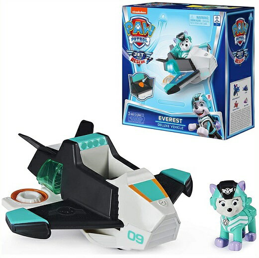 【Paw Patrol パウパトロール】 ジェット トゥ ザ レスキュー エベレスト デラックス 変形ビークル ライト＆サウンド Paw Patrol, Jet to The Rescue Everest Deluxe Transforming Vehicle フィギュア/おもちゃ/プレゼント