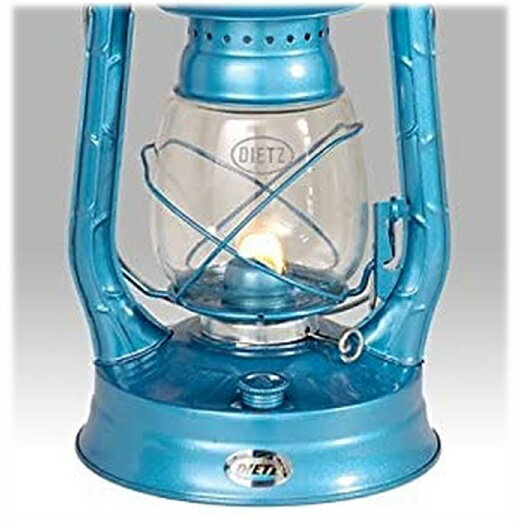 【Dietz デイツ 】 #8 エア パイロット オイル ランタン ブルー Air Pilot Oil Burning Lantern Blue ハリケーンランタン/青銀/ランプ/キャンプ/BBQ/アウトドア/ランタン/釣り/防災