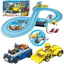 【Carrera First】 パウパトロール スロットカー レーシングトラックセット Paw Patrol - Slot Car Racing Track Set チェイス ラブル 車両付き おもちゃ/プレゼント