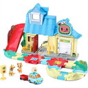 【VTech Cocomelon/ココメロン】 行け!行け!スマートホイール JJのハウストラックセット /人形/誕生日/クリスマス/プレゼント