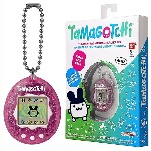 たまごっち Original Tamagotchi オリジナルたまごっち ピンクグリッター おもちゃ/クリスマス/誕生日/プレゼント/ピンク/バンダイ