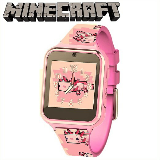 【Minecraft 】 マインクラフト タッチスクリーン スマートウォッチ 4160 Touch-Screen Smartwatch /マイクラ/おもちゃ/時計/カメラ/自撮り/セルフィー/男の子/プレゼント/