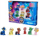 【Paw Patrol パウパトロール マイティムービー】 限定フィギュア 6体セット チェイス、マーシャル、スカイ、ラブル、ロッキー、ズーマ/おもちゃ/プレゼ...